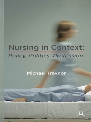 cover image of Nursing in Context